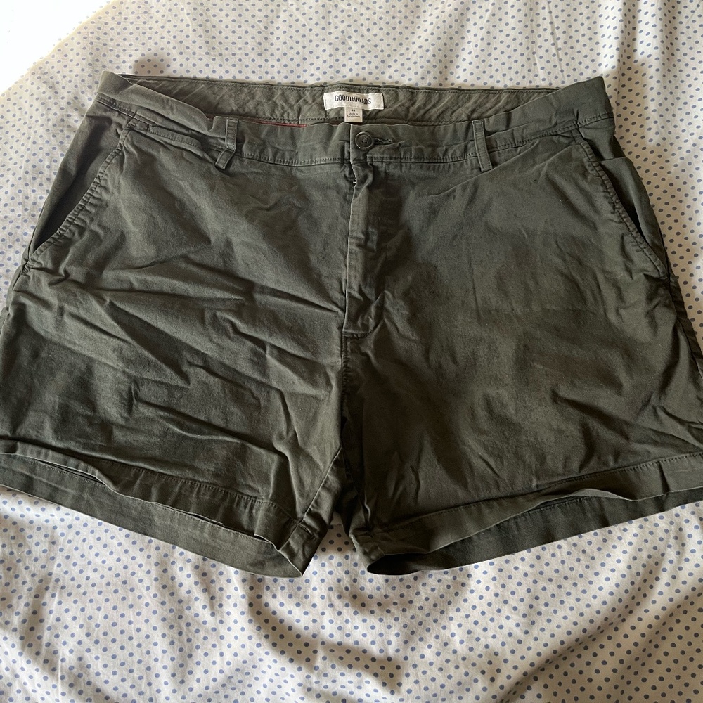 Men's Slim-Fit 5" Flat-Front Comfort Stretch Chino Short